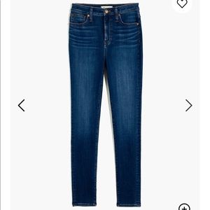 NWT | Madewell High-Rise Skinny Jeans